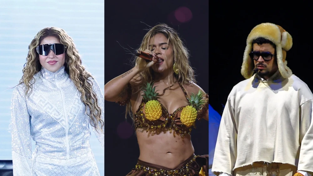 Shakira, Bad Bunny y Karol G nominados a los MTV VMAs 2026